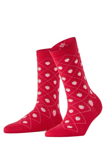 BURLINGTON Socken Strawberry red pepper (8074)