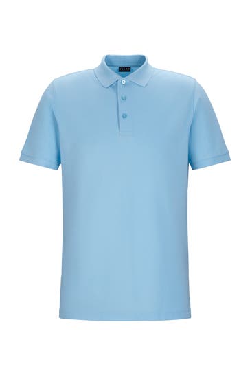 FALKE Polo-Shirt Essential pastelblue (6296)