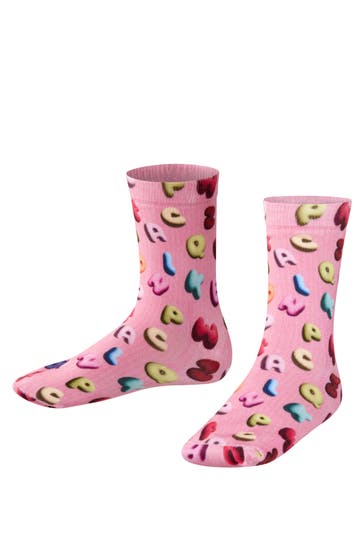 FALKE Socken Colourful Alphabet Print