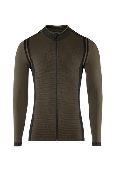 FALKE Sweatjacke Carter tempered olive (7832)