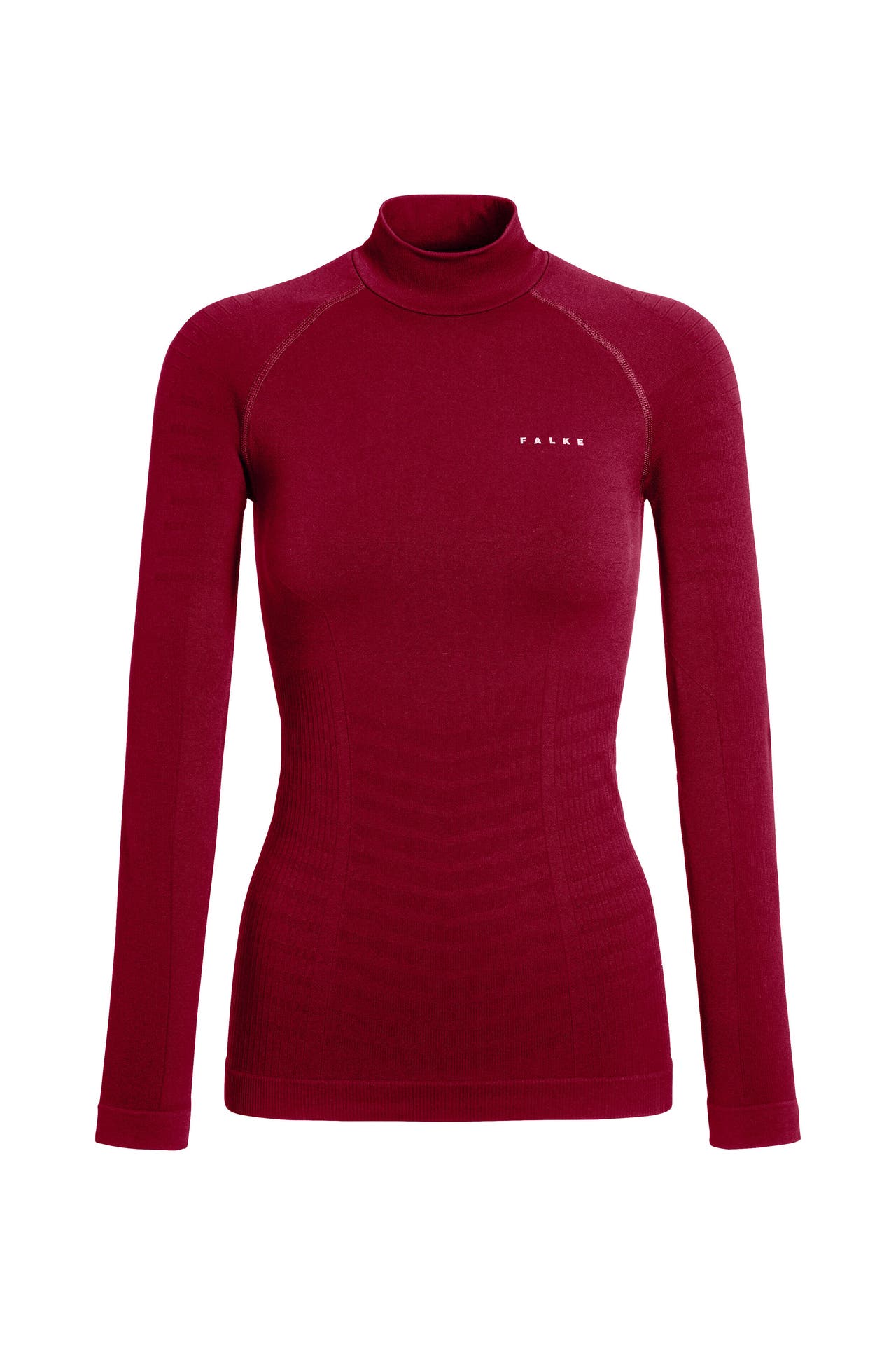 FALKE Langarmshirt merlot (8117), Bild 1