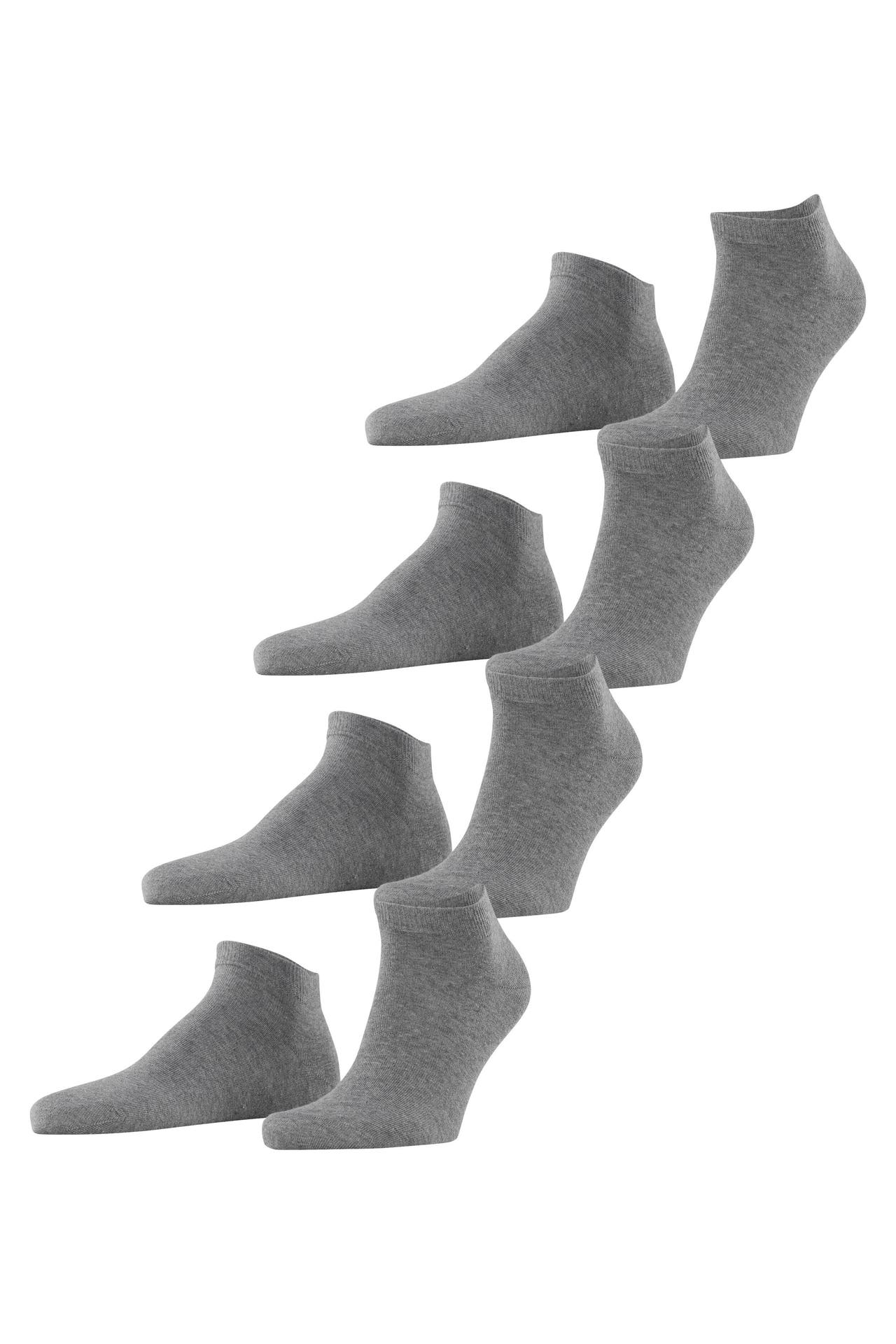 ESPRIT Socken Solid 4-Pack light greymel. (3390), Bild 1