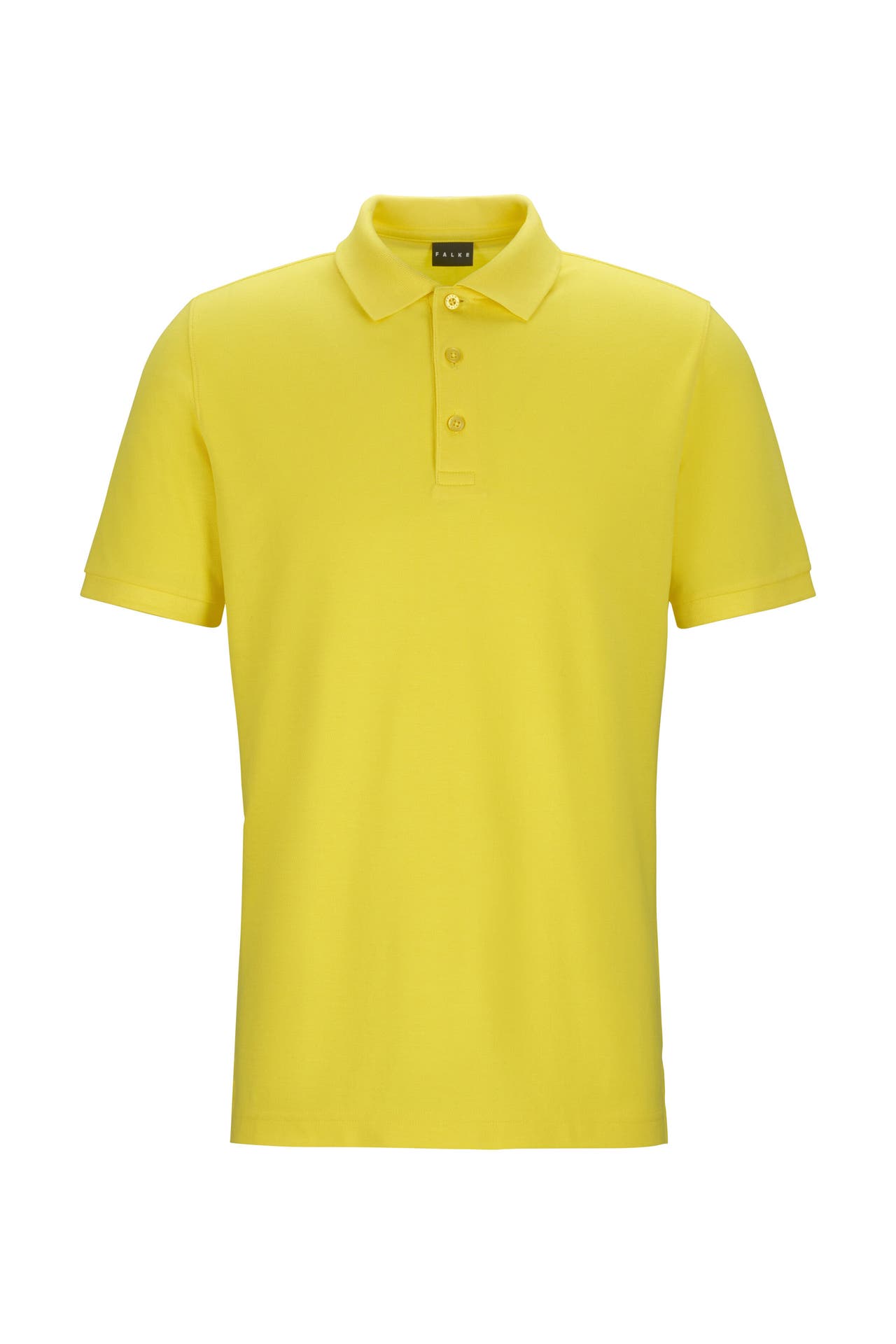 FALKE Polo-Shirt Essential Cotton sunshine (1330), Bild 1