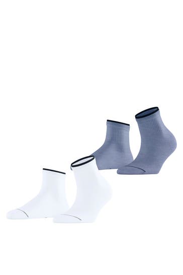 ESPRIT Socken Double High Cuff 2-Pack sortiment (0050)