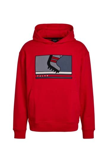 FALKE Hoodie Anniversary scarlet (8070)