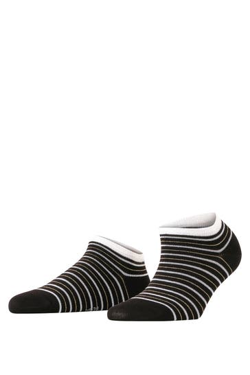 FALKE Socken Stripe Shimmer black (3000)