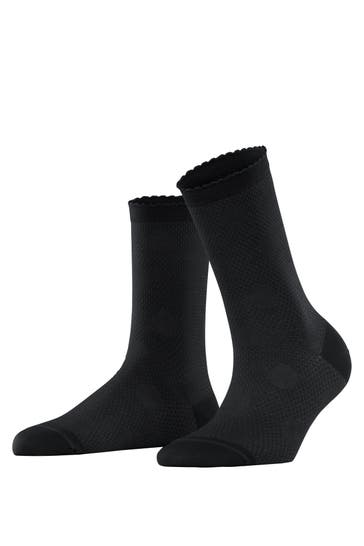 FALKE Socken Grainy Dot black (3000)