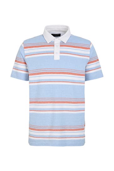 FALKE Polo-Shirt Cotton Linen red clay (8095)