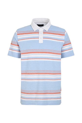 FALKE Polo-Shirt Cotton Linen red clay (8095)
