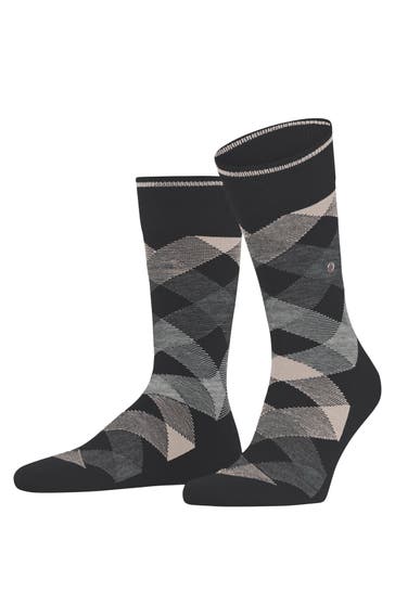 BURLINGTON Socken Newcastle black (3003)