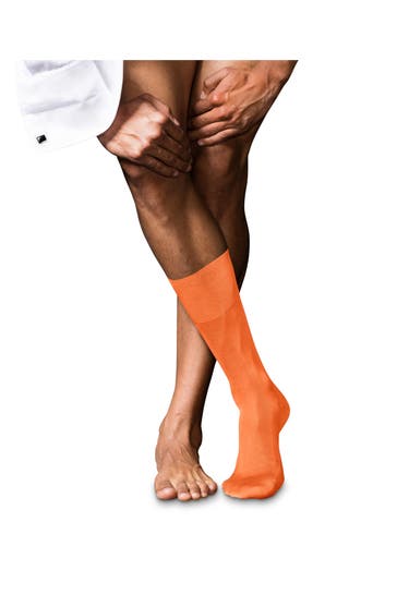 FALKE Socken No. 9 Pure Fil d´Écosse fire (8150)