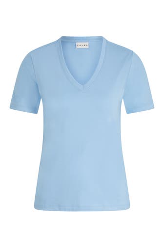 FALKE T-Shirt Essential Cotton sky blue (6807)