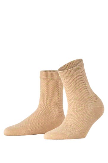 BURLINGTON Socken Neon Splash sandstone (4024)