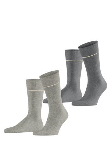 ESPRIT Socken Accent Rib 2-Pack sortiment (0030)