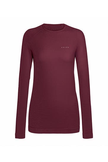 FALKE Langarmshirt Thermozone Backpack-Ready barolo (8526)