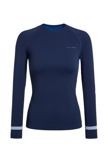 FALKE Langarmshirt space blue (6116)