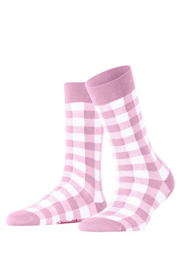 BURLINGTON Socken Vichy sporty-rose (8393)