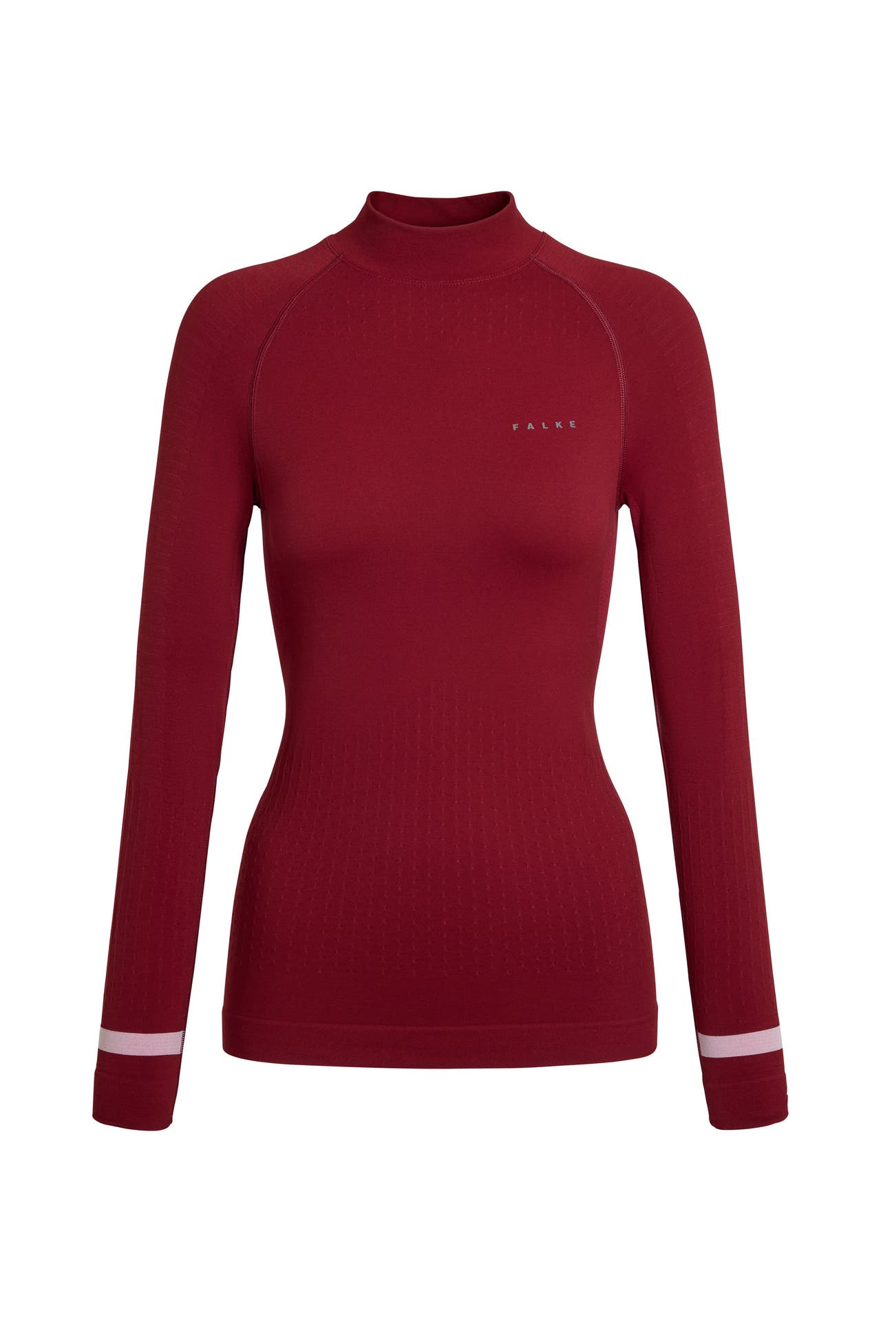 FALKE Langarmshirt merlot (8117), Bild 1