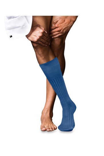 FALKE Socken No. 13 Finest Piuma Cotton deep water (6809)
