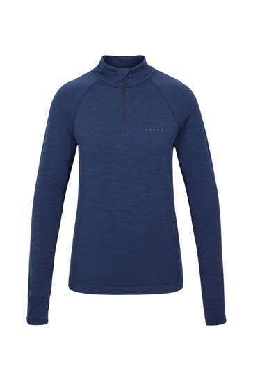 FALKE Langarmshirt space blue (6116)