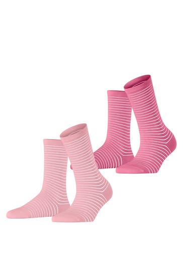 ESPRIT Socken Fine Line 2-Pack sortiment (0150)