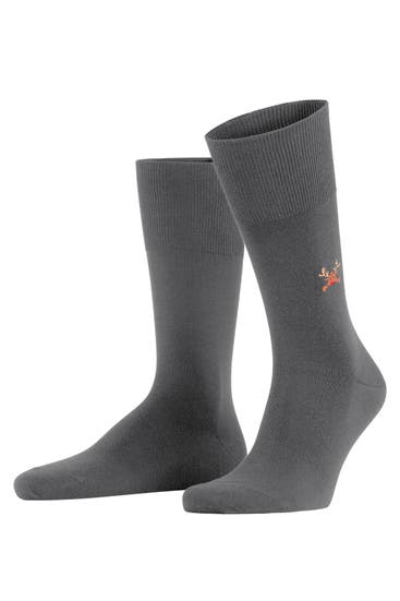 FALKE - Socken Airport Rudolph dark grey (3070)