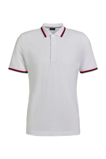 FALKE Polo-Shirt Essential Polo Detail white (2000)