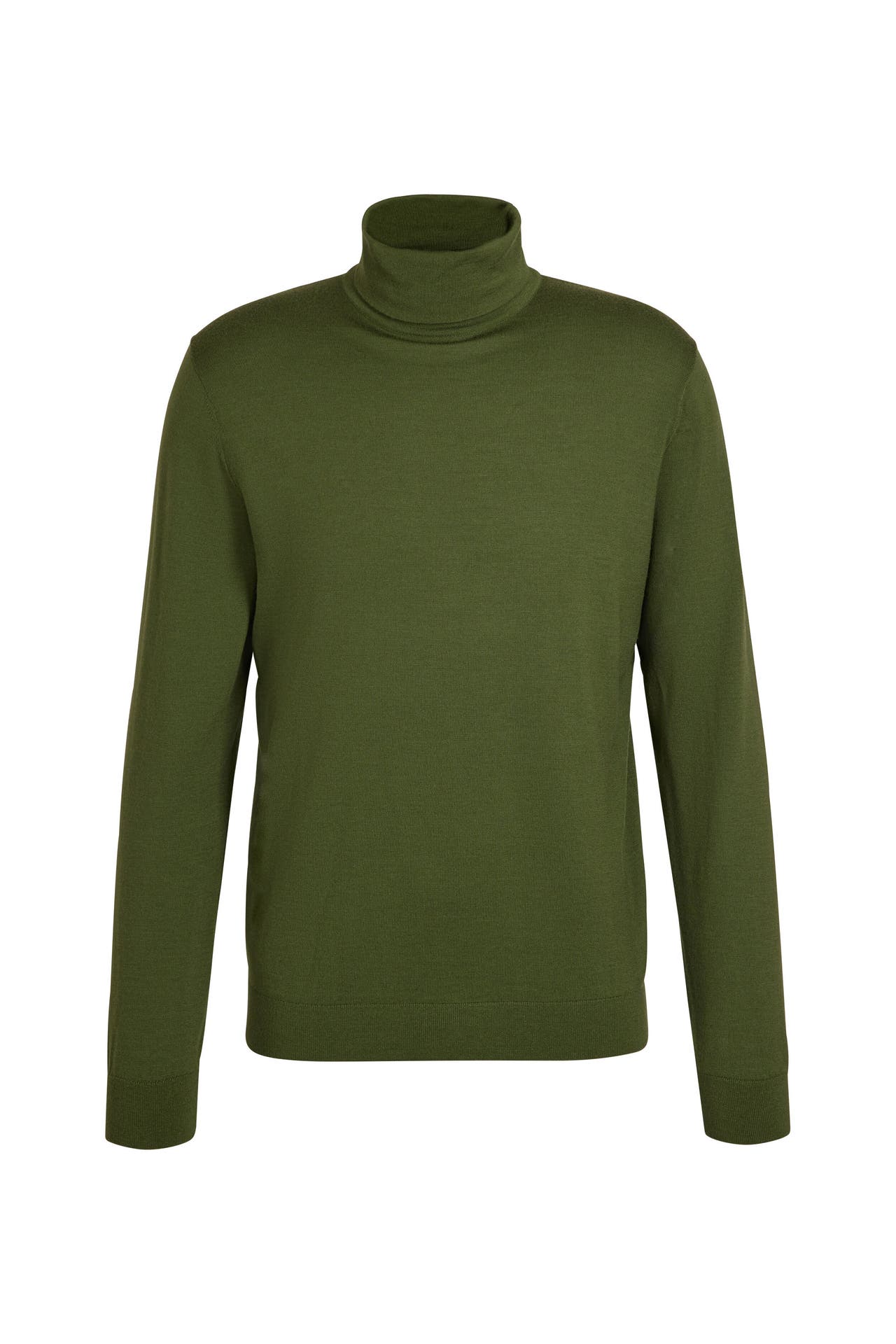 FALKE Pullover Premium Merino Wool olive (7750), Bild 1