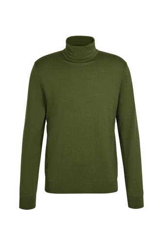 FALKE Pullover Premium Merino Wool olive (7750)
