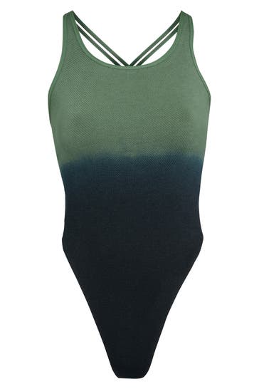 ITEM M6 Shapewear Soft Ribbed olive black