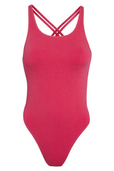 ITEM M6 Shapewear Soft Ribbed pink