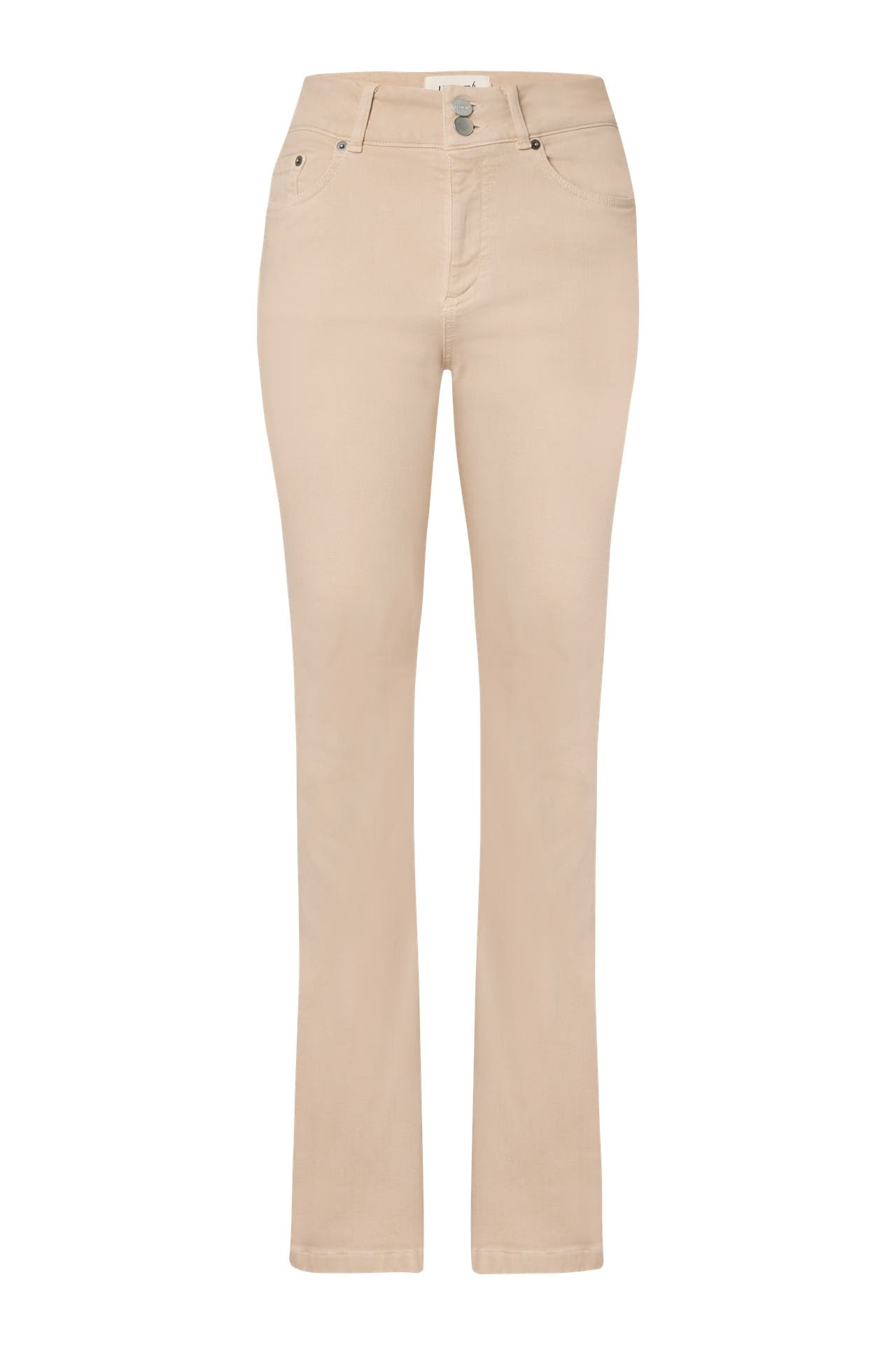 ITEM M6 Stoffhose BOOTCUT HIGH RISE clay Bootcut, Bild 1