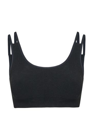 ITEM M6 Sport-BH Soft Ribbed black