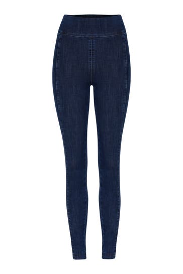 ITEM M6 Leggings DENIM washed indigo Slim