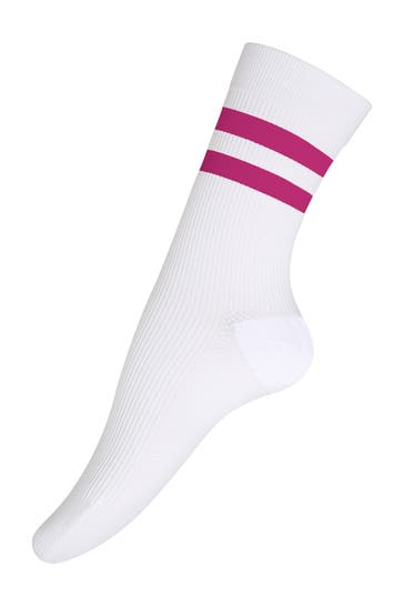 ITEM M6 Socken Conscious Ribbed white/pink