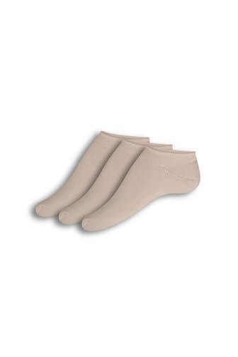 ITEM M6 Socken 3er PACK SNEAKER NO SHOW beige