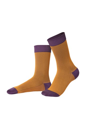 ITEM M6 Socken SNEAKER STRIPED english toffee