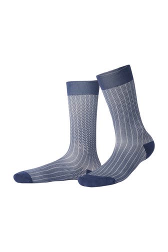 ITEM M6 Socken ALLDAY HERRINGBONE SOFT COMPRESSION marine