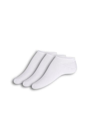 ITEM M6 Socken 3er PACK SNEAKER NO SHOW white