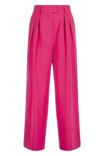 NICOWA Stoffhose RONICA PINK Wide/ Loose Fit