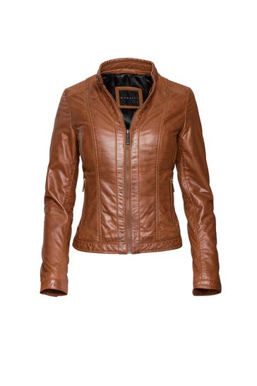 BUGATTI Lederjacke BULady-121 Cognac