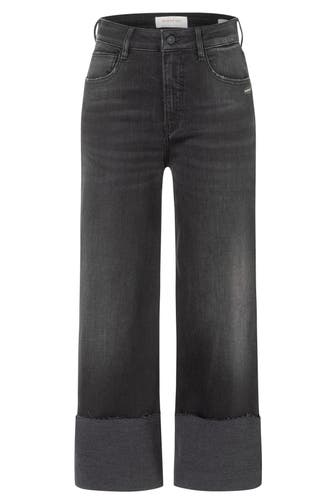 GANG Stoffhose 94JETTE CULOTTE worn black Tapered