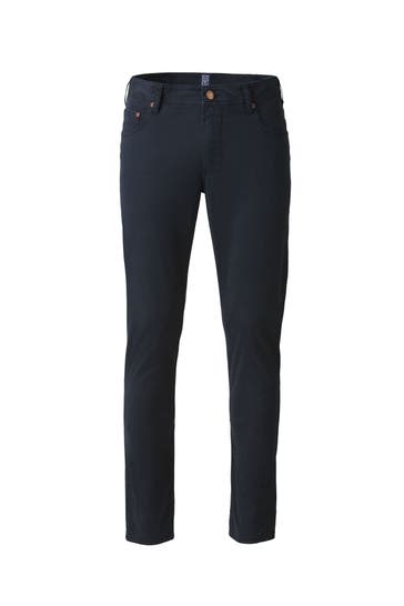 MEYER Chino M5 Five 9-6106 dunkelblau Slim