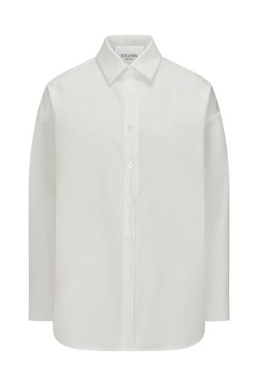NICOWA Casual-Bluse COMAWI WHITE