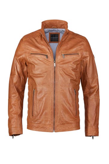 BUGATTI Lederjacke BUFIDELIO Cognac