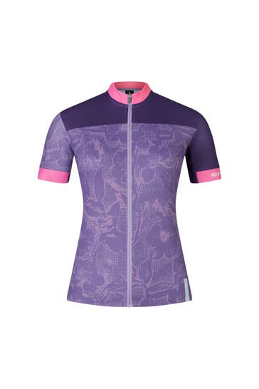 ENDURA T-Shirt Floral Block Bramble