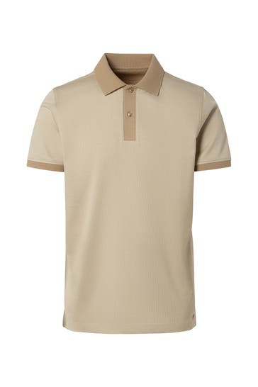 BENVENUTO. Polo-Shirt AURON beige