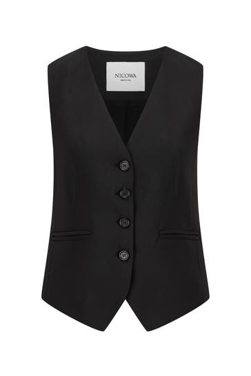 NICOWA Weste DANIWO BLACK