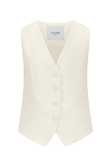 NICOWA Weste DANIWO WHITE