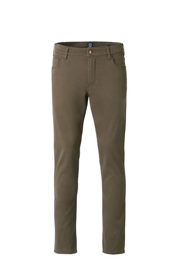 MEYER Chino esche/St braun2 Slim